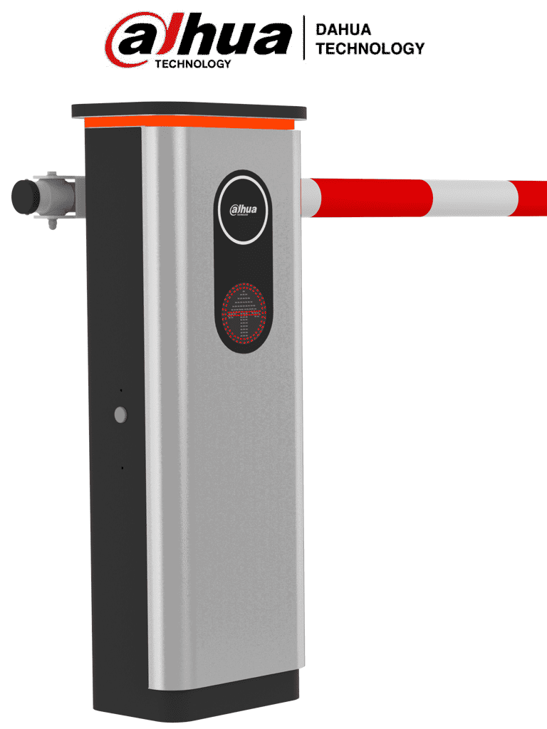 DAHUA DHI-IPMECD-2067 - Barrera Vehicular Abatible con LED/ Compatible con Brazo Cil铆ndrico de 4 Metros / 6 millones de ciclos / Control remoto hasta 50m / Sin resorte / 2000 RPM / Motor CC sin escobillas /INCLUYE BRAZO IPMECD-0267-M40/