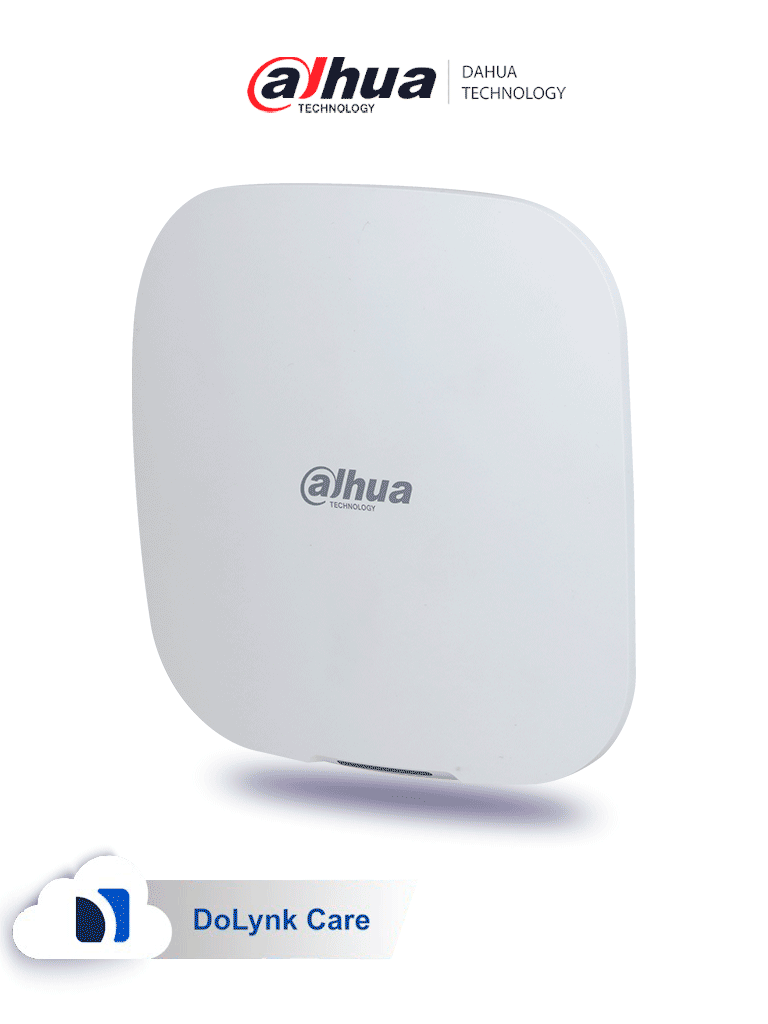 DAHUA DHI-ARC3000H-W2 - Panel de Alarma Inalámbrico con Comunicación Wifi y Ethernet/ Soporta Hasta 150 Dispositivos (6 Sirenas y 64 Controles)/ Batería de Respaldo/ Zumbador Integrado/ Luz Indicadora de Estado/ Enlace Por App/
