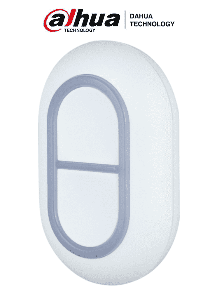 DAHUA DHI-ARD822-W2 - Botón de Pánico Inalámbrico de 2 Botones / Indicador de Estado con Luz Led / IP54 / Alarma de Batería Baja