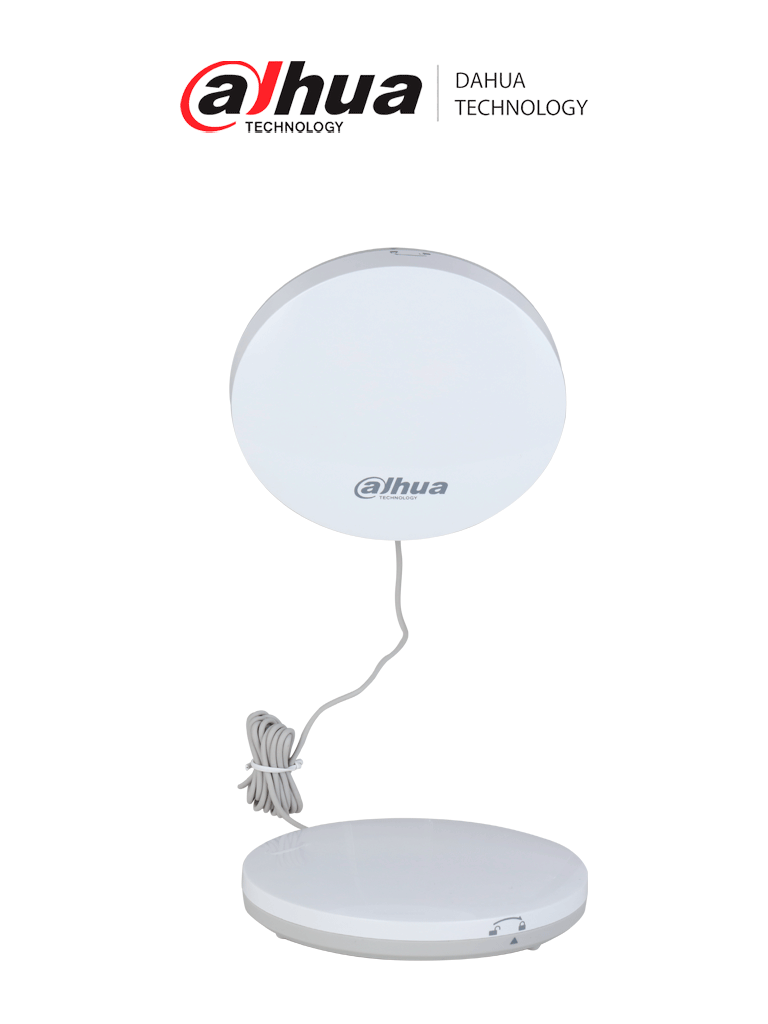 DAHUA ARD912-W2(D) - Detector de inundación. Muestra la temperatura ambiental. Ofrece alarma por alta temperatura, sensibilidad ajustable y fácil instalación. Ideal para seguridad avanzada