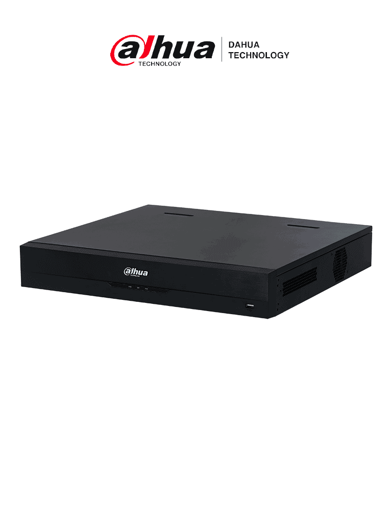 DAHUA DHI-NVR5416-16P-EI -NVR de 16 canales IP4K con tecnología Acupick y WizSense,16 puertos PoE, 8ePoE, y 4 bahías para discos duros. Incluye canales con reconocimiento facial, SMD Plus,soporte para cámaras con IA y protección perimetral
