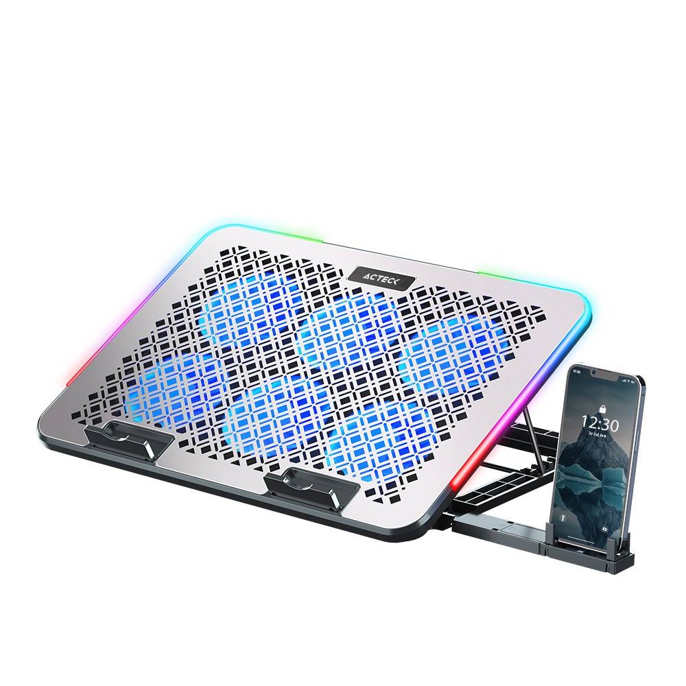 Base Enfriadora para Laptop FROOST RAW BE630 Acteck Advanced Series Base Enfriadora para Laptop 15.6 Pulgadas - 6 Ventiladores