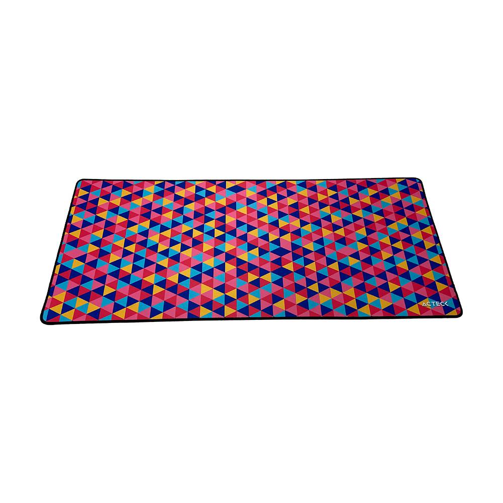 Mouse Pad Vibe Flow Kaleido MT464M ACTECK Advanced Series Tela + Goma - Medidas 80cm x 35cm