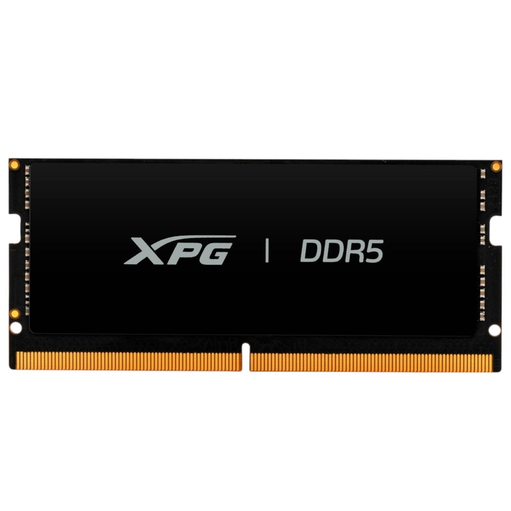 Memoria RAM ADATA XPG HUNTER - DDR5 8GB SODIMM 5600MT/s. Disipador NEGRO. AX5S5600C468G-SBHT