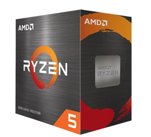 AMD RYZEN 5 4500 - 6 núcleos, socket AM4, Incluye ventilador, Se requiere una tarjeta gráfica independiente.