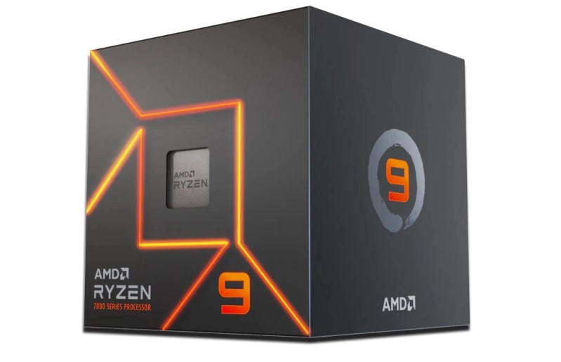 AMD RYZEN 9 7900 - 12 núcleos, Socket AM5, Con Ventilador, Con Gráficos Incluidos.