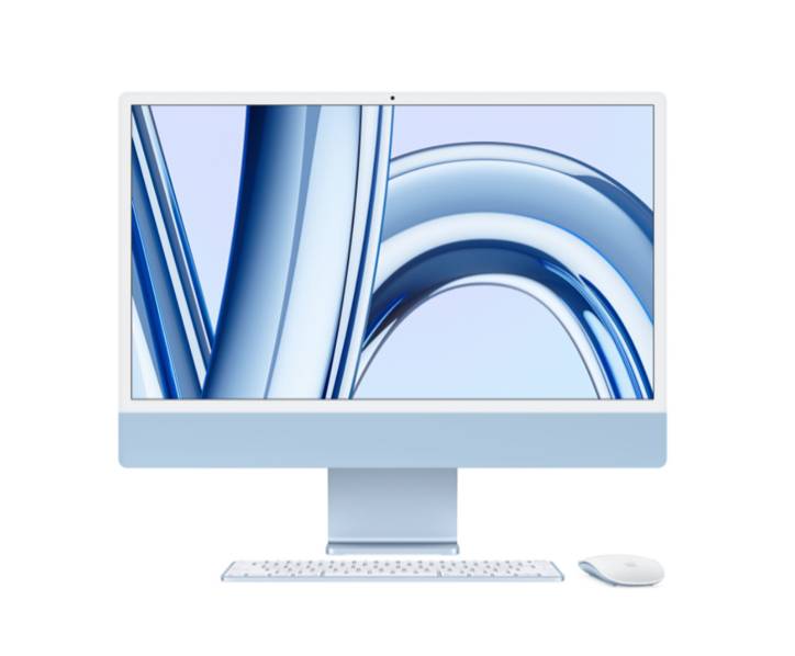 iMac Retina 24 512gb M3 Azul MQRR3E/A -