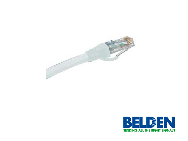 Patch Cord UTP CAT6A BELDEN CA21109007 - 2, 1 m, RJ-45, Macho, Blanco