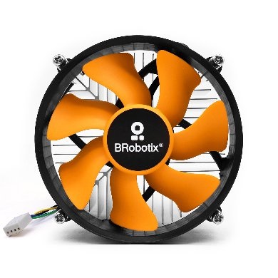 Ventilador BROBOTIX 963005 - Ventilador, Naranja