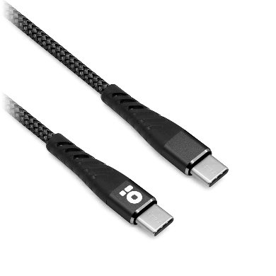 Cable USB V3.0  BROBOTIX 963562 - Macho/Macho, 1 m, Negro