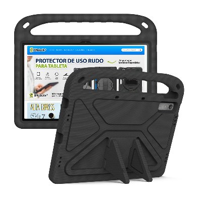 FUNDA PROTECTOR C/CORREA - USO RUDO, TIPO EVA, P/LENOVO P11 2DA GENERACIÓN, 11.5, TB-350XU, BROBOTIX 6005620