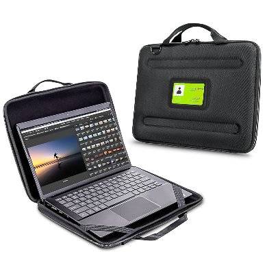 MALETÍN PORTAFOLIO RÍGIDO DE USO RUDO 11-13.8 PULGADAS  BROBOTIX - 6006528