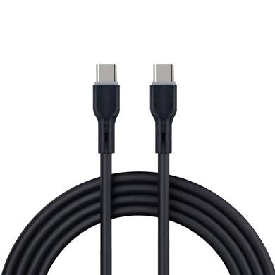 Cables USB BROBOTIX 6006825 - USB C, USB C, Macho/Macho, 1 m, Negro