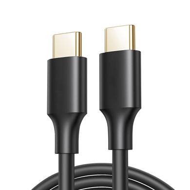 CABLE USB C V3.2 - TIPO C - 2 METROS, NEGRO, BROBOTIX 6006061