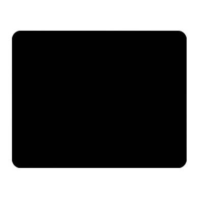 Mousepad Gaming - superficie extra suave y antiderrapante, repelente al agua, bordes cocidos, resistente, 31x40 cms, negro, BROBOTIX 6007082