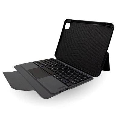FUNDA CON TECLADO MAGNÉTICO - TECLADO BLUETOOTH Y PANEL TÁCTIL PARA IPAD AIR 11, (M2) 2024 BATERÍA RECARGABLE, 11 PULGADAS, 6007815 BROBOTIX