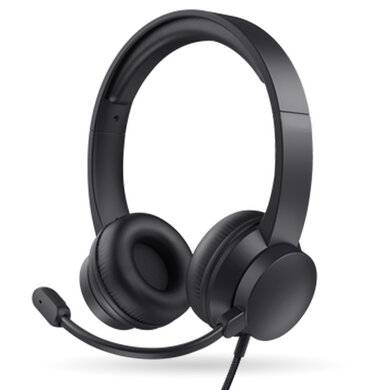 AUDÍFONO DIADEMA USB V2.0 - ULTRASUAVE CON MICRÓFONO Y CANCELACION DE RUIDO, 406054 BROBOTIX