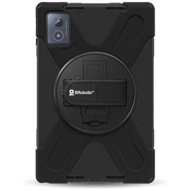 FUNDA PROTECTOR C/CORREA - USO RUDO, GIRO 360°, PARA LENOVO TAB K11 PLUS TB352XU, CON MICA, 406153 BROBOTIX