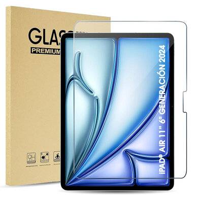 MICA PROTECTORA DE CRISTAL TEMPLADO PARA IPAD AIR 6TA GENERACION - 11 PULGADAS, 2024, 6007440 BROBOTIX