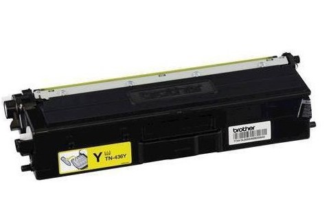 Tóner Brother Valor TN436Y amarillo - rendimiento aproximado 6, 500 páginas, compatible con MFCL8900CDW, MFCL9570CDW, HLL9310CDW