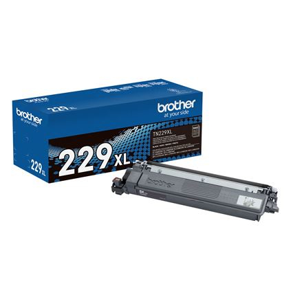 Toner Brother TN229XLBK negro - rendimiento aproximado hasta 3, 000 páginas, compatible con DCPL3560CDW, MFCL3780CDW