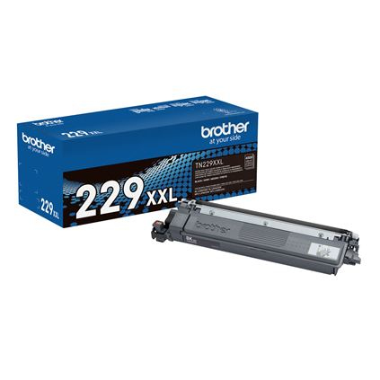 Tóner Brother TN229XXLBK - Negro, hasta 4, 500 páginas, compatible solo con MFCL3780CDW