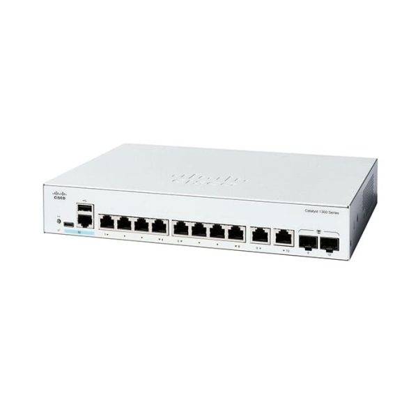SWITCH CISCO CATALYST C1300-8FP-2G - montable en rack, equipo sustituto del CBS350-8FP-2G-NA