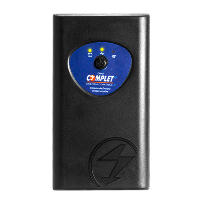 No Break PC 3300 con regulador y supresor integrado. Capacidad 3300 VA. Respaldo 80 minutos carga Media -