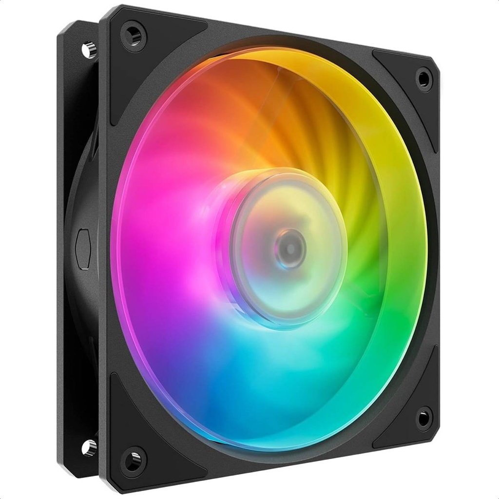 Ventilador Cooler Master Mobius 120P - RGB,   120mm, 2400RPM (MFZ-M2DN-24NP2-R1)