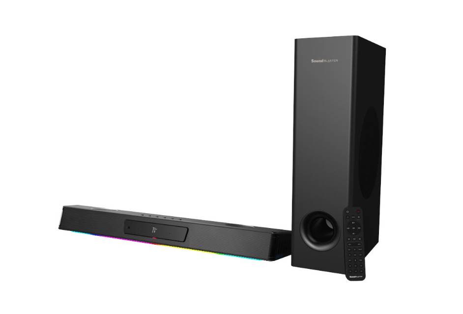 Barra de sonido Sound Blaster Katana V2X RGB  Super X-Fi Gaming - Bluetooth® con subwoofer para TV y Computadora - V2X  BK
