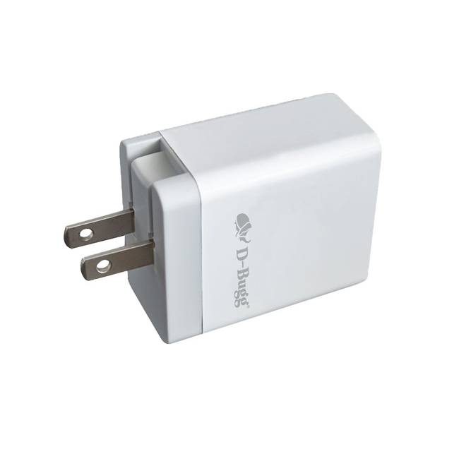 CARG PARED DBUGG TIPO C 30W T43 Cargador de Pared Multidispositivo / 1 puerto de salida USB Tipo-C / Potencia de salida de 30W -
