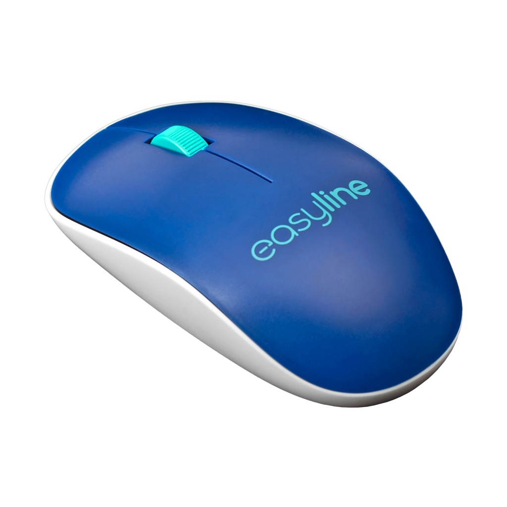 Mouse Inalámbrico Viva (Azul) Easy Line -