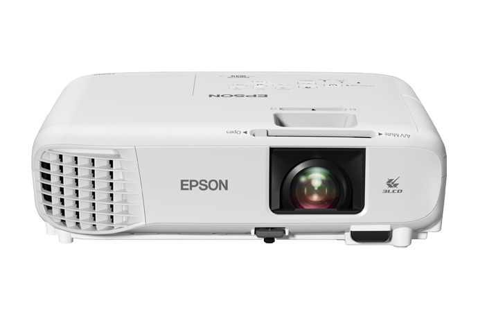 Proyector Powerlite EPSON V11H983020 - 3800 lúmenes ANSI, 3LCD, Blanco