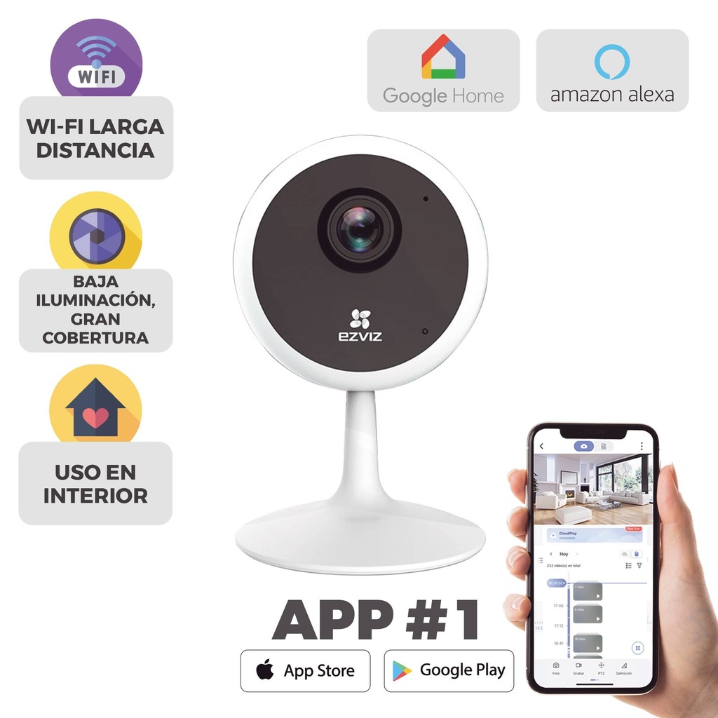 Mini Cámara IP EZVIZ C1C-1080P -