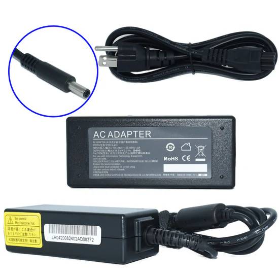 Cargador / Adaptador para Laptop GENERICO AC-Dell-Azul de 45W 19.5V 2.31A (4.5*3.0) DELL -