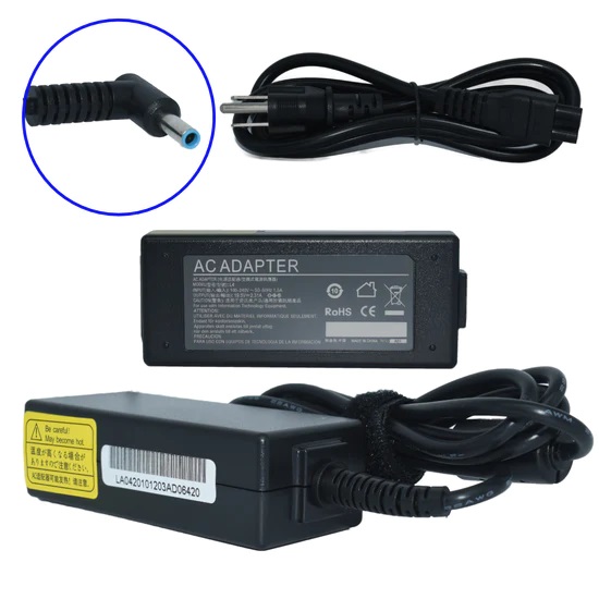 Cargador / Adaptador para Laptop GENERICO AC-HPAZUL45W  de 45W 19.5V 2.31A (4.5*3.0) -