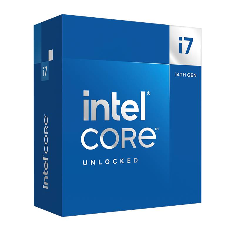 Procesador Intel® Core™ i7-14700KF de 5.6 GHz Max Turbo - 20 Core, 28 Threads, 33Mb Cache requiere GRÁFICOS - DISIPADOR(MOTHERBOARD LGA1700)