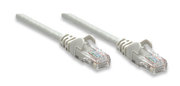 319973 Cable de Red Cat5e UTP 15.0m Color Gris; Contactos con baño de oro para una mejor conexión. -