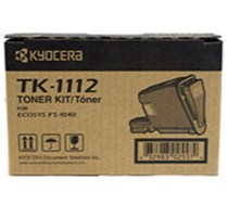 Tóner KYOCERA TK-1112 - 2500 páginas, Negro, FS- 1040, FS-1020MFP, FS-1120MFP.