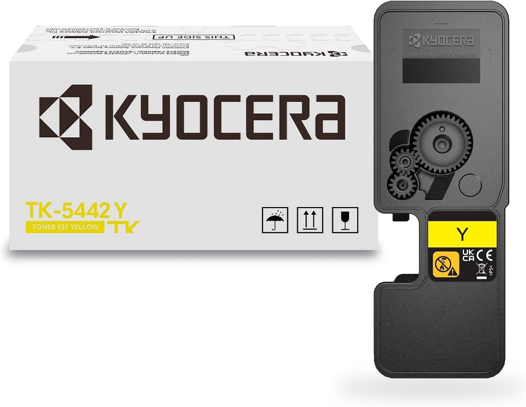 TONKYC2090 Tóner KYOCERA 1T0COAAUS0 TK-5442Y - 2400 páginas, amarillo