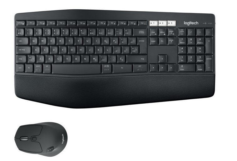 Kit de Teclado y Mouse LOGITECH MK850 - Negro, 10 m, 1000 DPI