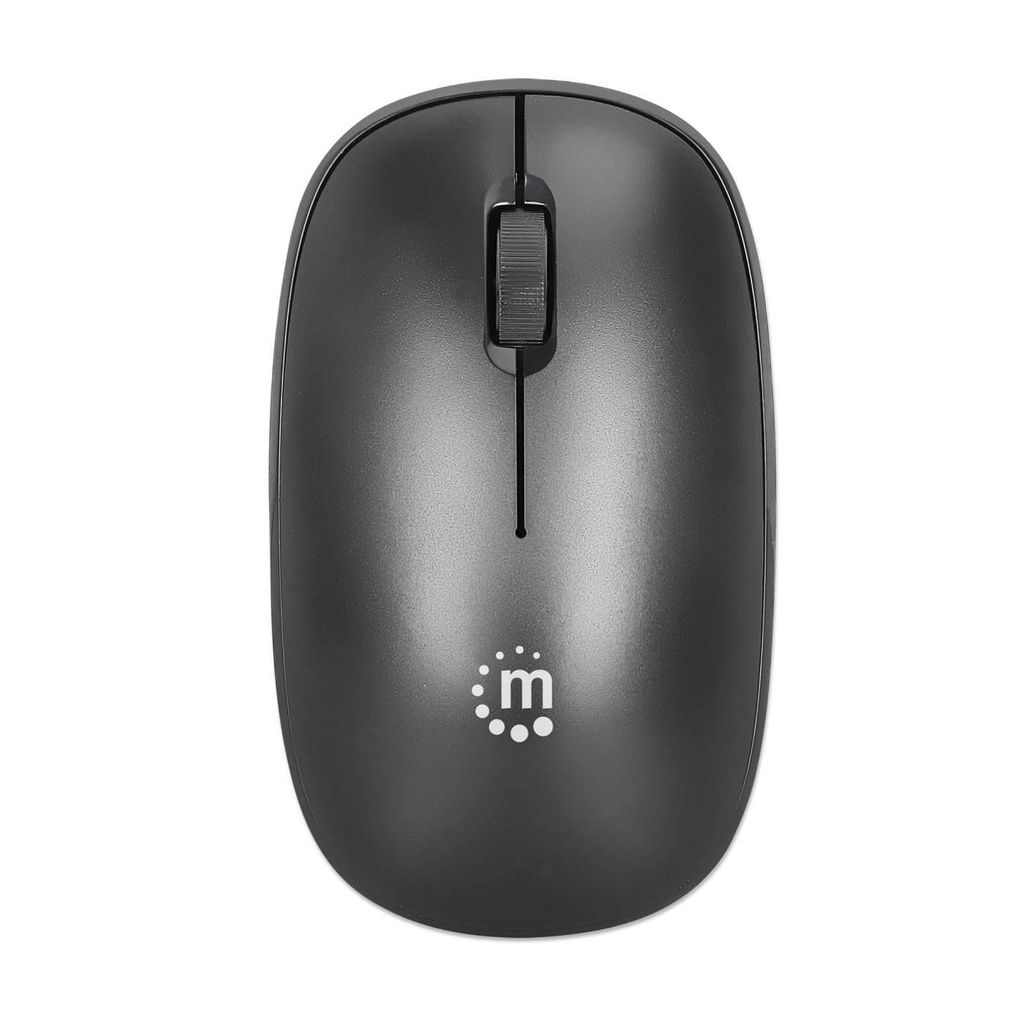 190312 Mouse Optico Inalambrico Negro. -