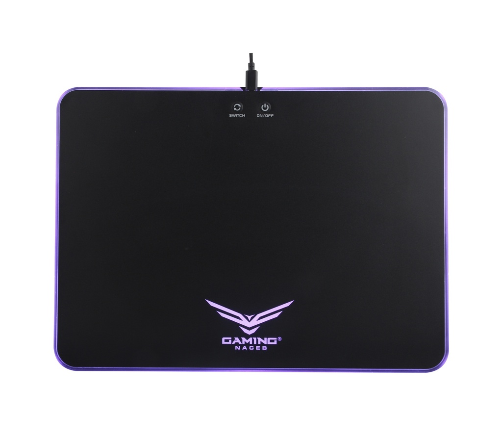 Mouse Pad Gaming Naceb Technology NA-0927 - Negro, PVC