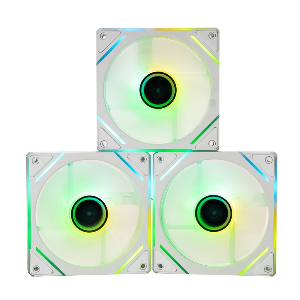 NACEB KIT 3 VENTILADORES ARGB NA-0650B -