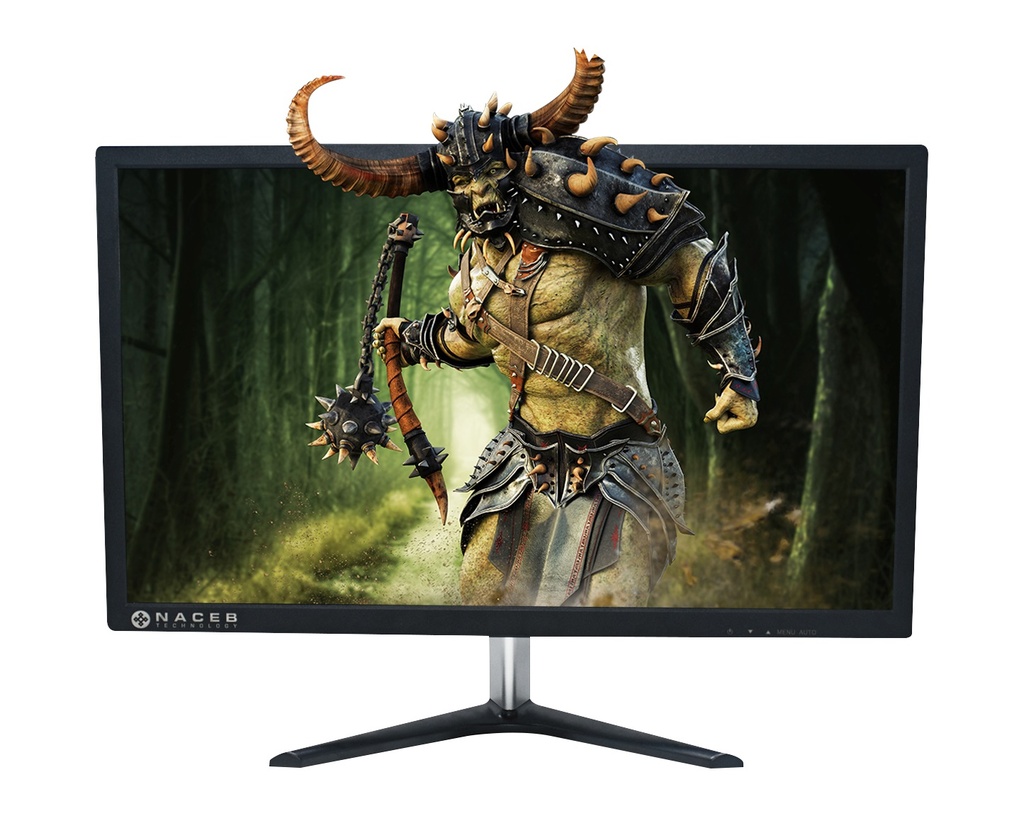 Monitor Naceb Technology NA-628 - 21.5 pulgadas, 1920 x 1080 Pixeles, Negro 1 Año de Garantía con CT