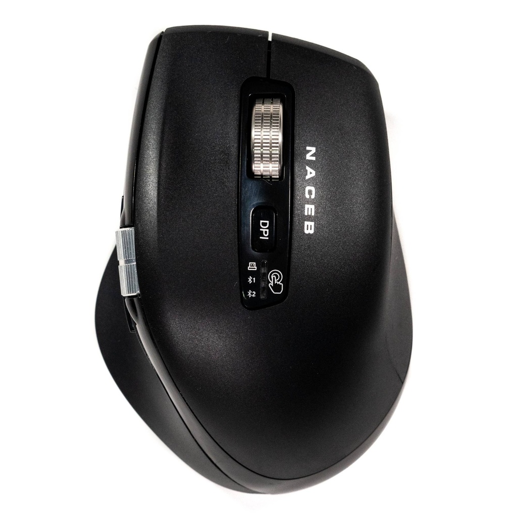Naceb Mouse Inalambrico Doble Scroll  NA-0133 -