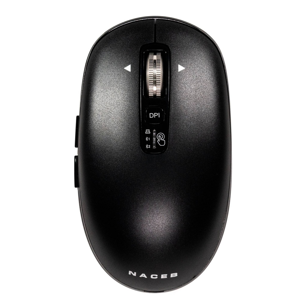 Naceb Mouse Inalambrico Slim Negro NA-0131N -