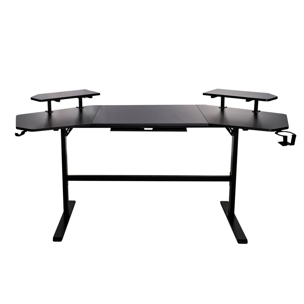 Escritorio Gamer fibra de carbón (NA-0648) - Escritorio XL, fibra de carbono, color negro Modelo: NA-0648