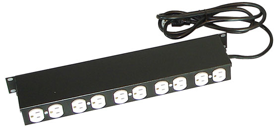 Barra multicontacto NORTH SYSTEM - Negro, 10