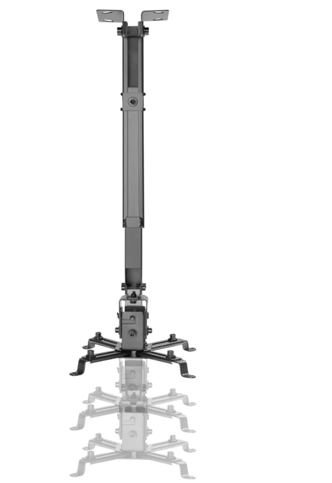 Soporte de proyector OVPR-650MM OVALTECH de Posicion Pared / Techo 430-650MM (Resistencia 20kgs) -